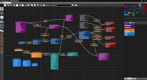 Database Designer Screenshot